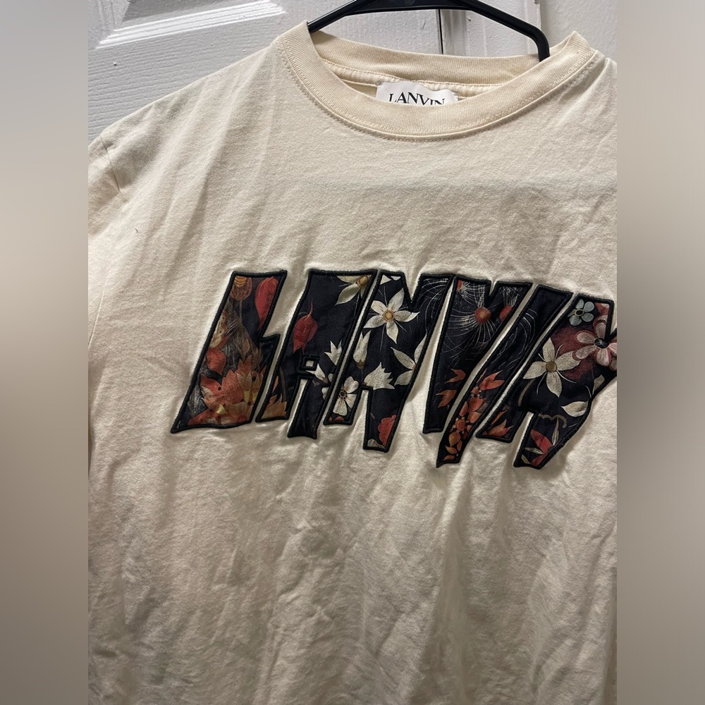 Lanvin crew tshirt